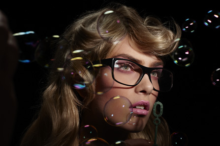 bubbles makeup by Dimitra Altani