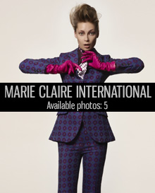 marie claire international, makeup trends
